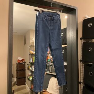 (Anna) B1G1 Uniqlo Blue Spandex Jeans Classic Style Sz Xs